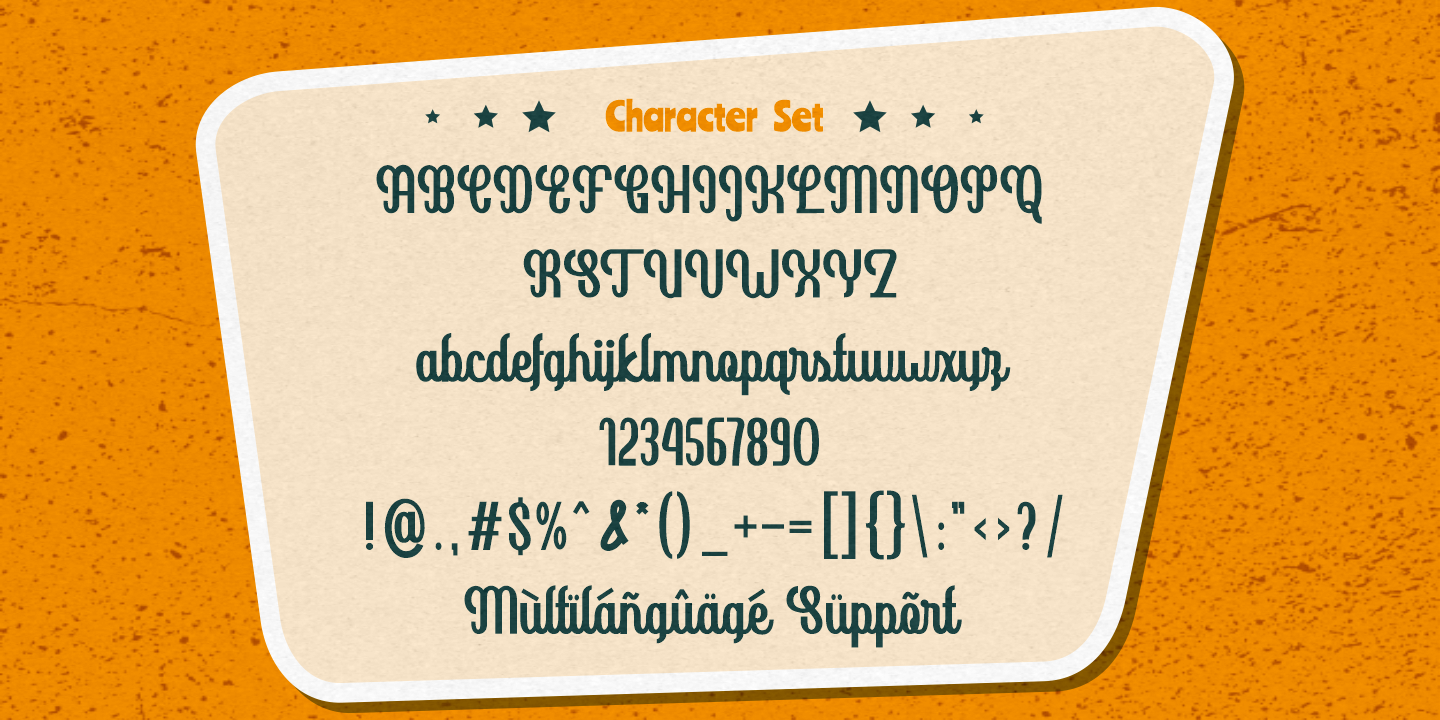 Example font Goldenlife #2